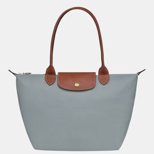 Longchamp Gray Tote Bag